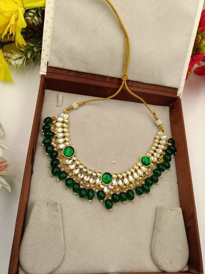 Royal Rajasthani Necklace Set - Best Traditional Rajputi RaniHar